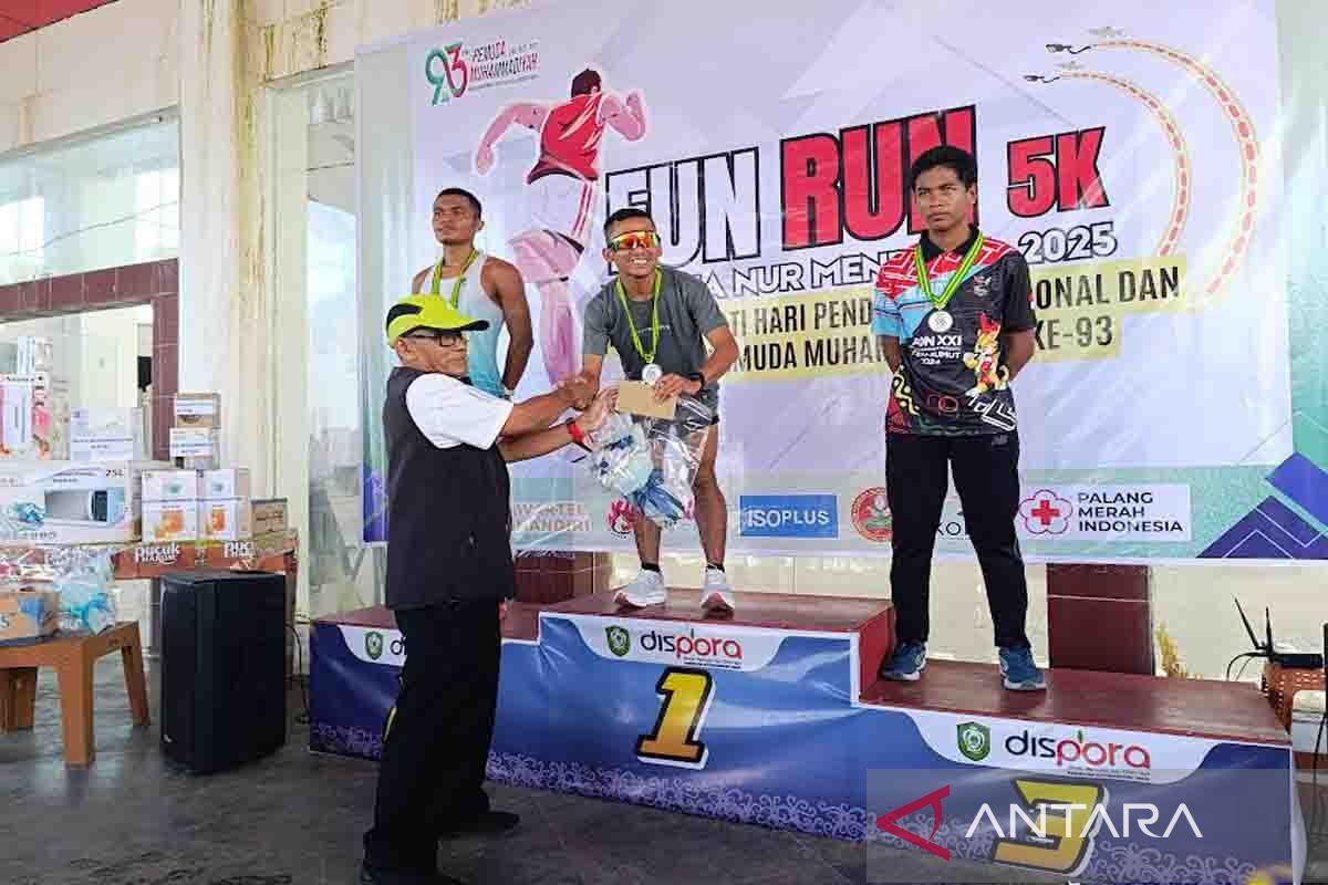 Ratusan peserta meriahkan Fun Run 5K Wisata Nur Mentaya 2025