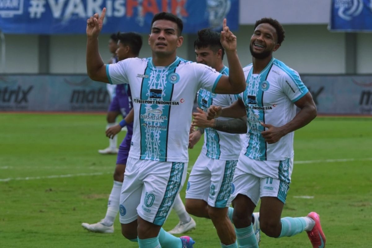 PSBS Biak menang 2-0 di markas Persita Tangerang