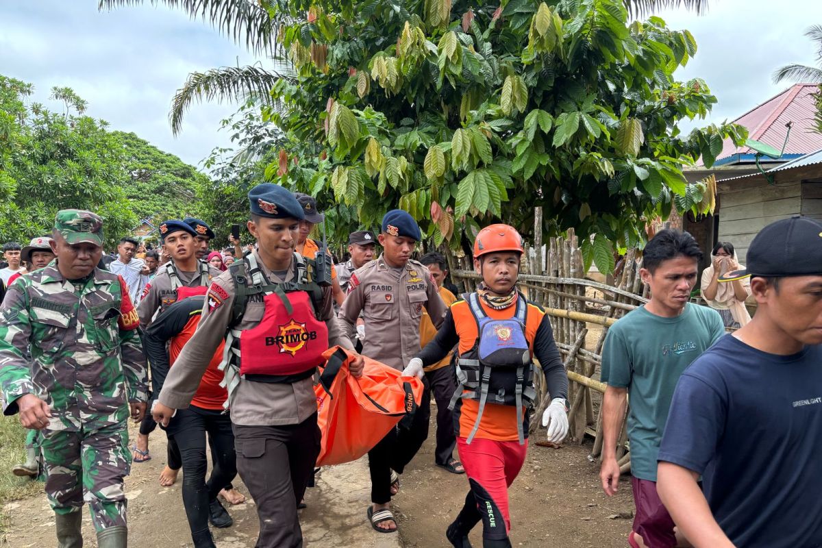 Tim SAR gabungan  evakuasi bocah tenggelam di Merangin Jambi
