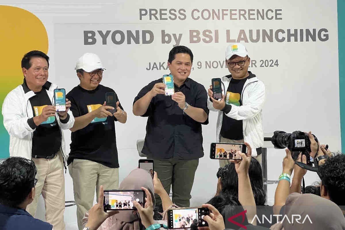 Menteri BUMN Erick Thohir sebut cabang BSI di Arab Saudi beroperasi tahun depan
