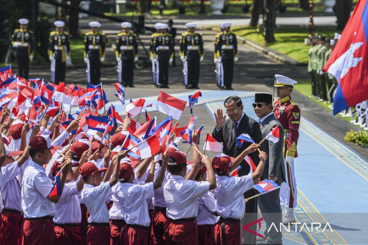Presiden Prabowo terima Presiden Senat Kerajaan Kamboja