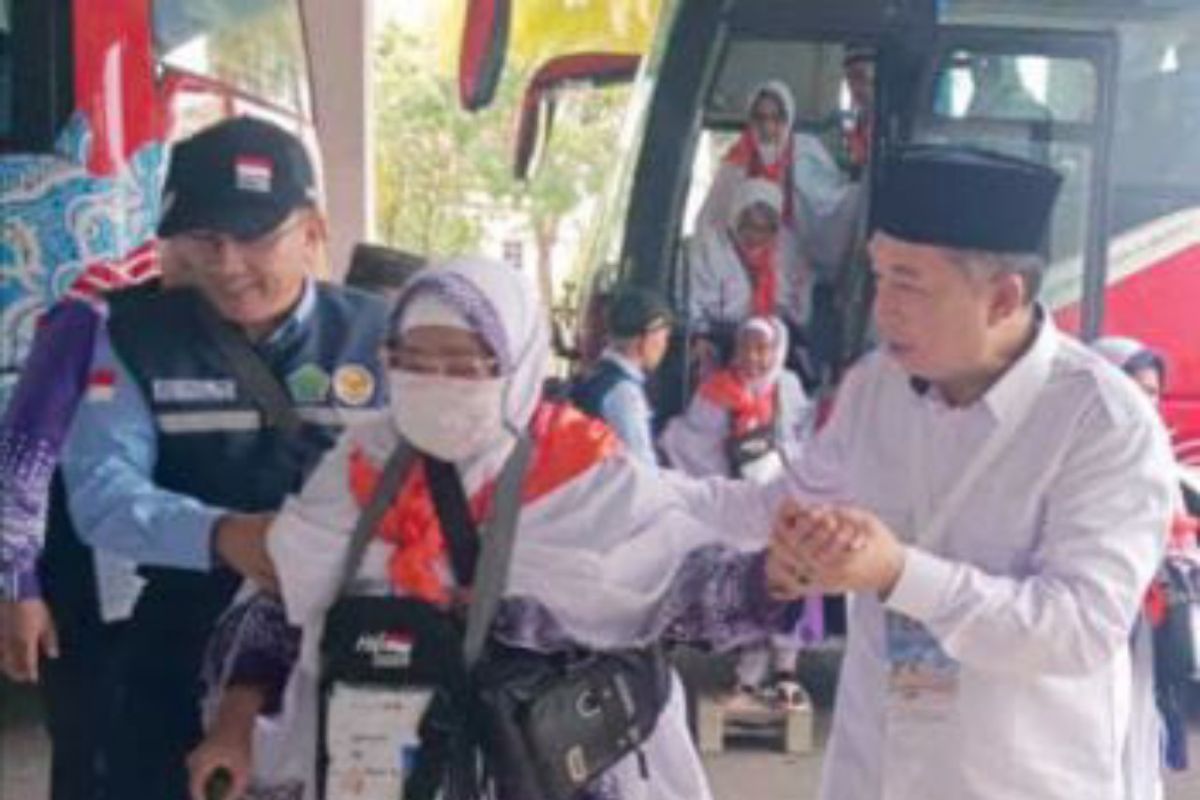 JCH Kampar Kloter 05 BTH Sudah Diberangkatkan Menuju Bandara SSK II Pekanbaru
