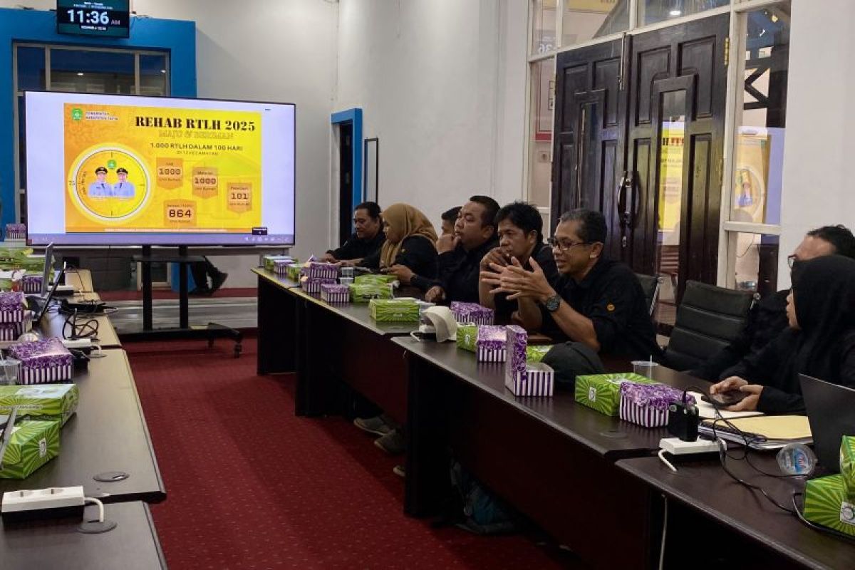 Program prioritas Bupati Tapin telah rampungkan 864 bedah rumah dalam 75 hari