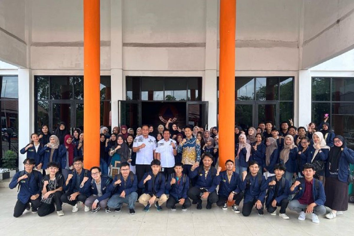 BPBD Palangka Raya edukasi mahasiswa tentang penanganan kebencanaan