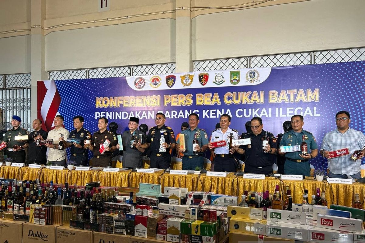 BC Batam cegah kerugian negara Rp18,9 miliar dari BKC ilegal