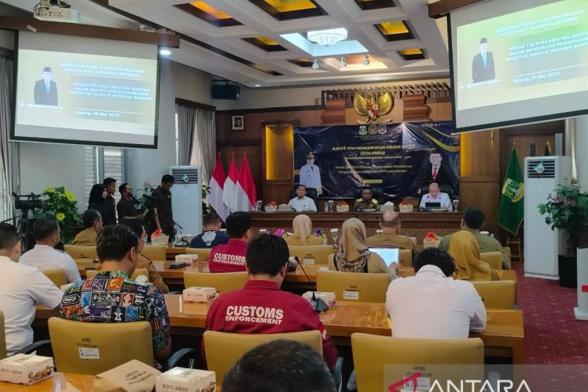Pemprov dan Imigrasi Banten perkuat sinergi awasi investasi asing