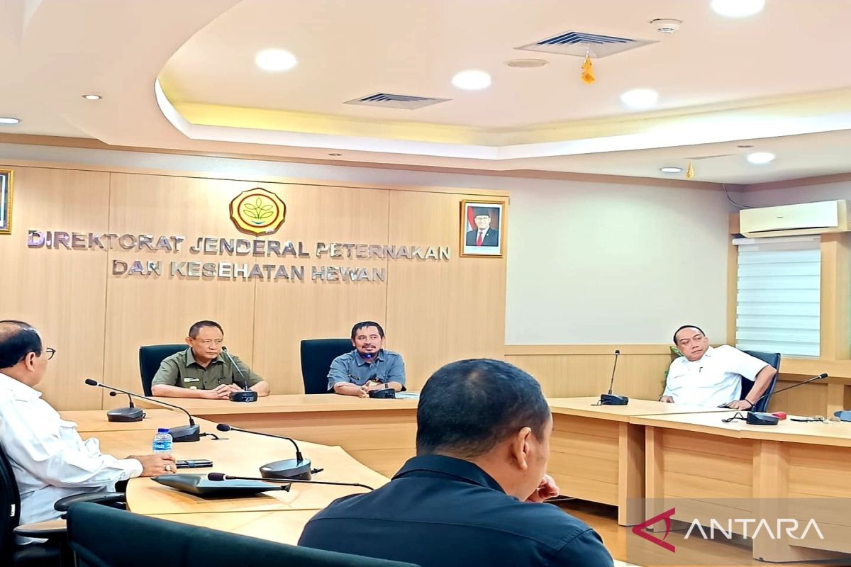 Gubernur Gorontalo kunjungi Kementan untuk kembangkan komoditi sapi