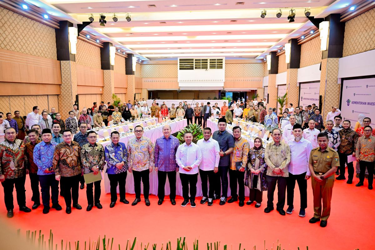 Riau dorong investasi dan hilirisasi, Gubernur dan Bupati Bengkalis temui Menteri Investasi RI
