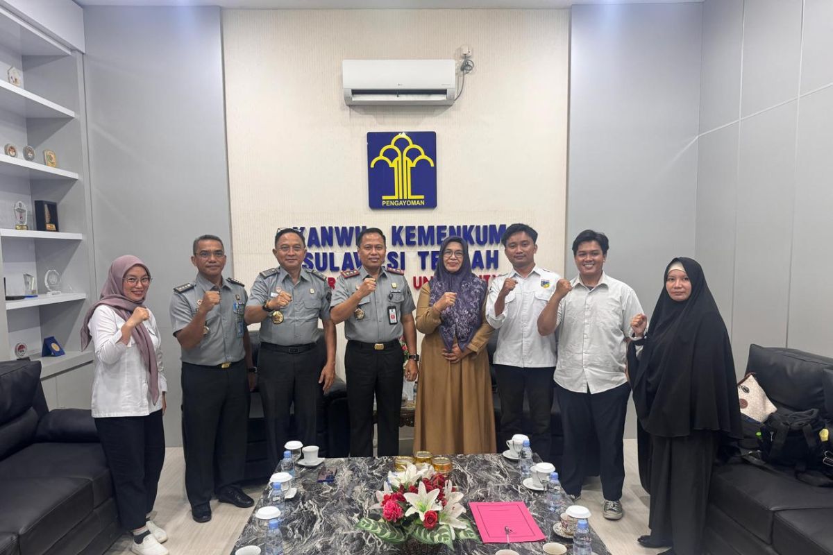 Kemenkum koordinasi Dispusaka Sulteng perkuat layanan informasi hukum pada masyarakat