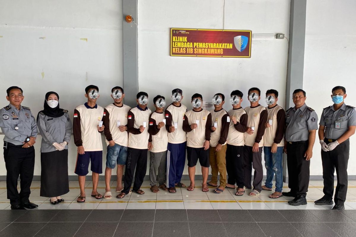 Lapas Singkawang dan LSM Bersinar mencegah narkoba bagi WBP