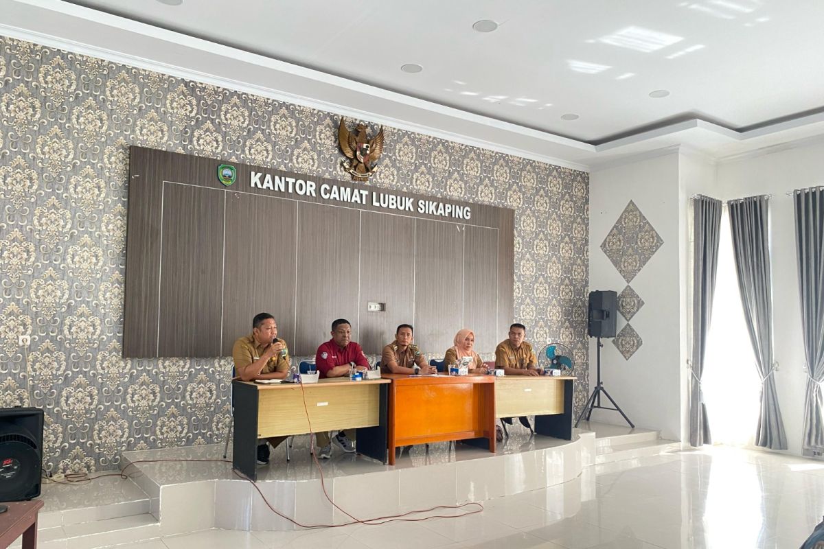 Kantah Pasaman hadiri rapat bersama penentuan batas nagari di Lubuk Sikaping