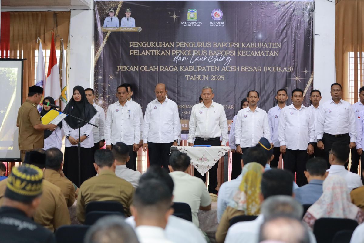 Bupati: Hindari praktik KKN dalam pengelolaan olahraga di Aceh Besar