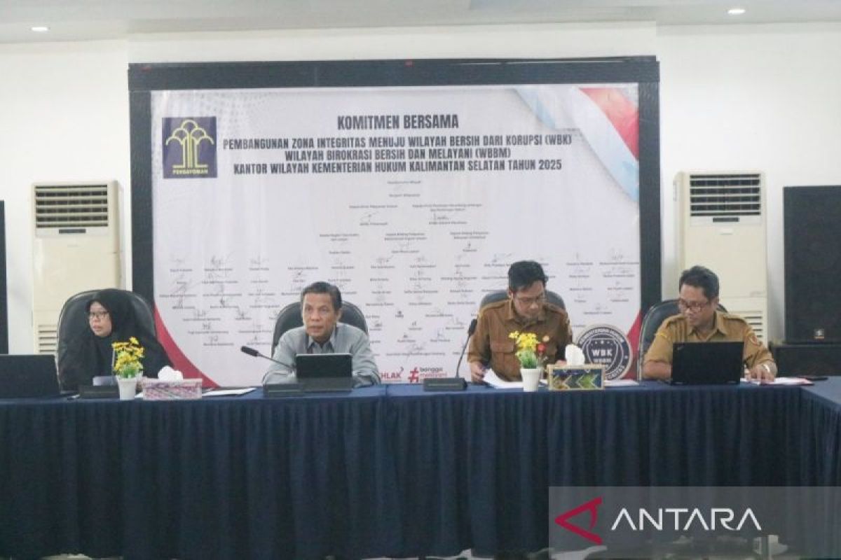 Kemenkum Kalsel harmonisasi raperda wujudkan aturan berkualitas