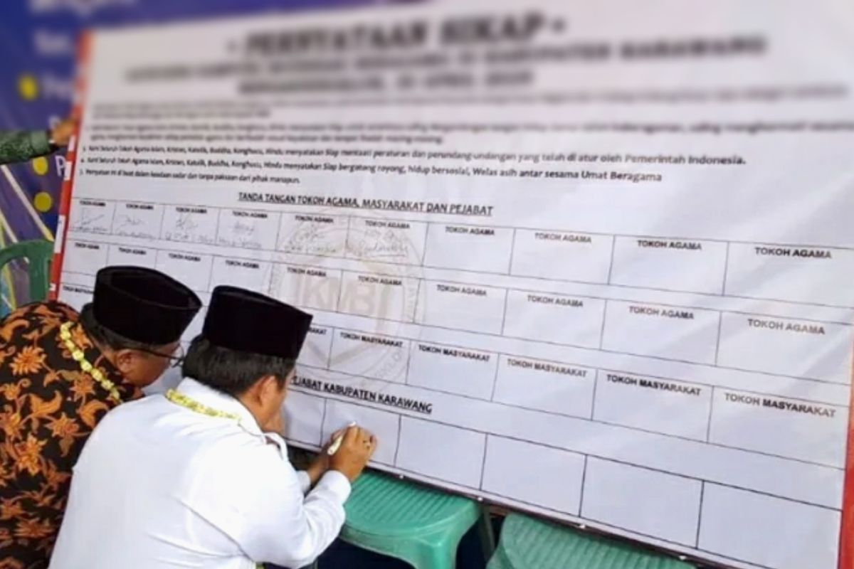 Kemenag Karawang luncurkan program Kampung Moderasi Beragama