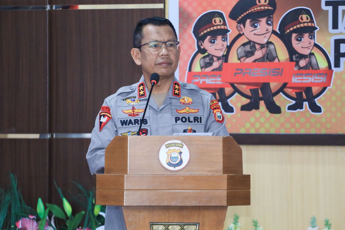 Kapolda Malut instruksikan  jajarannya transparan kelola keuangan
