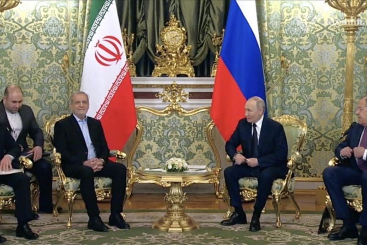 Kremlin: Putin, Pezeshkian bahas kerja sama - ANTARA News