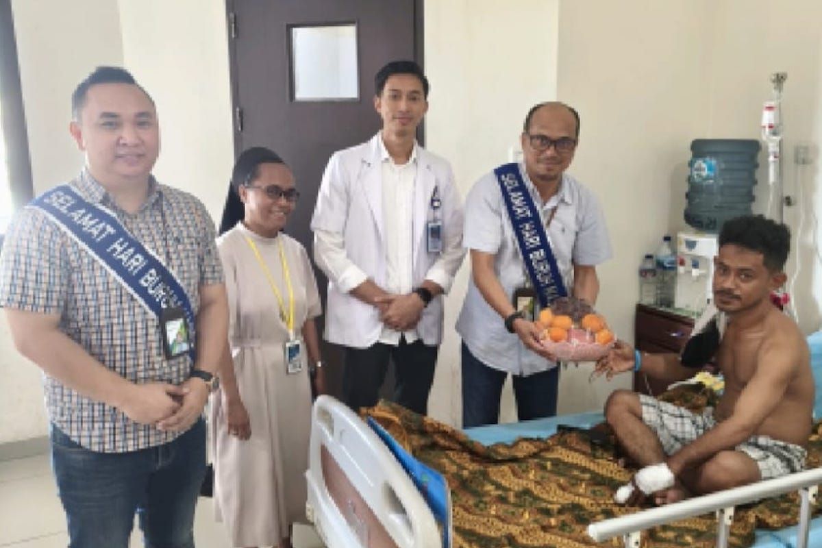 BPJS Ketenagakerjaan Ternate semarakan rangkaian Peringatan Hari Buruh bersama pekerja