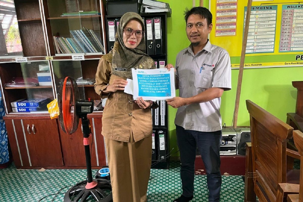 PT Timah bantu lomba cerdas cermat SMP se-Karimun