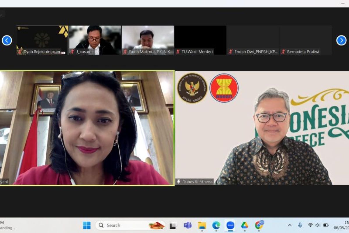 KP2MI-KBRI Athena bahas penempatan pekerja sektor strategis di Yunani