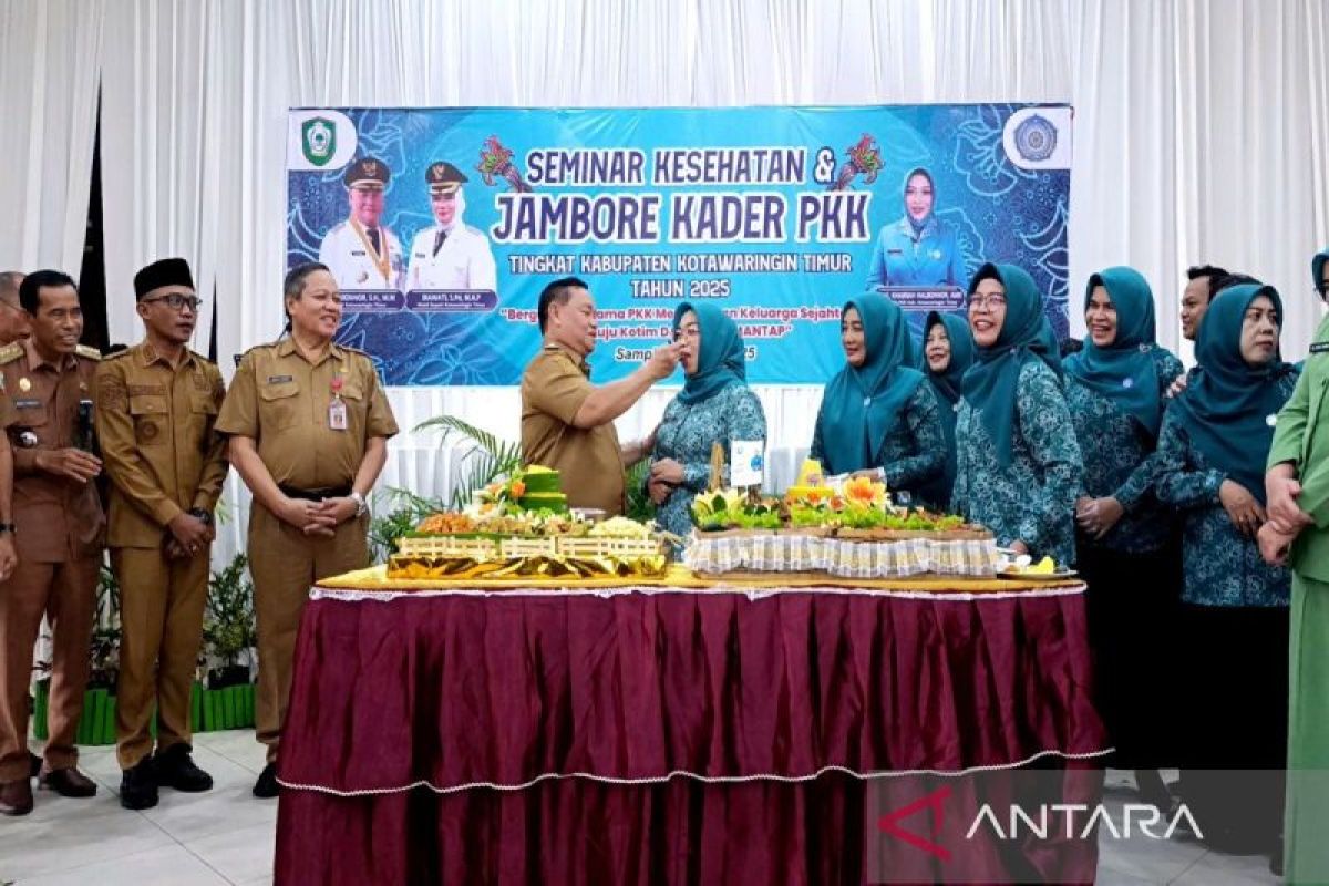 Bupati Kotim: TP PKK ibarat perempuan hebat dibalik kesuksesan lelaki