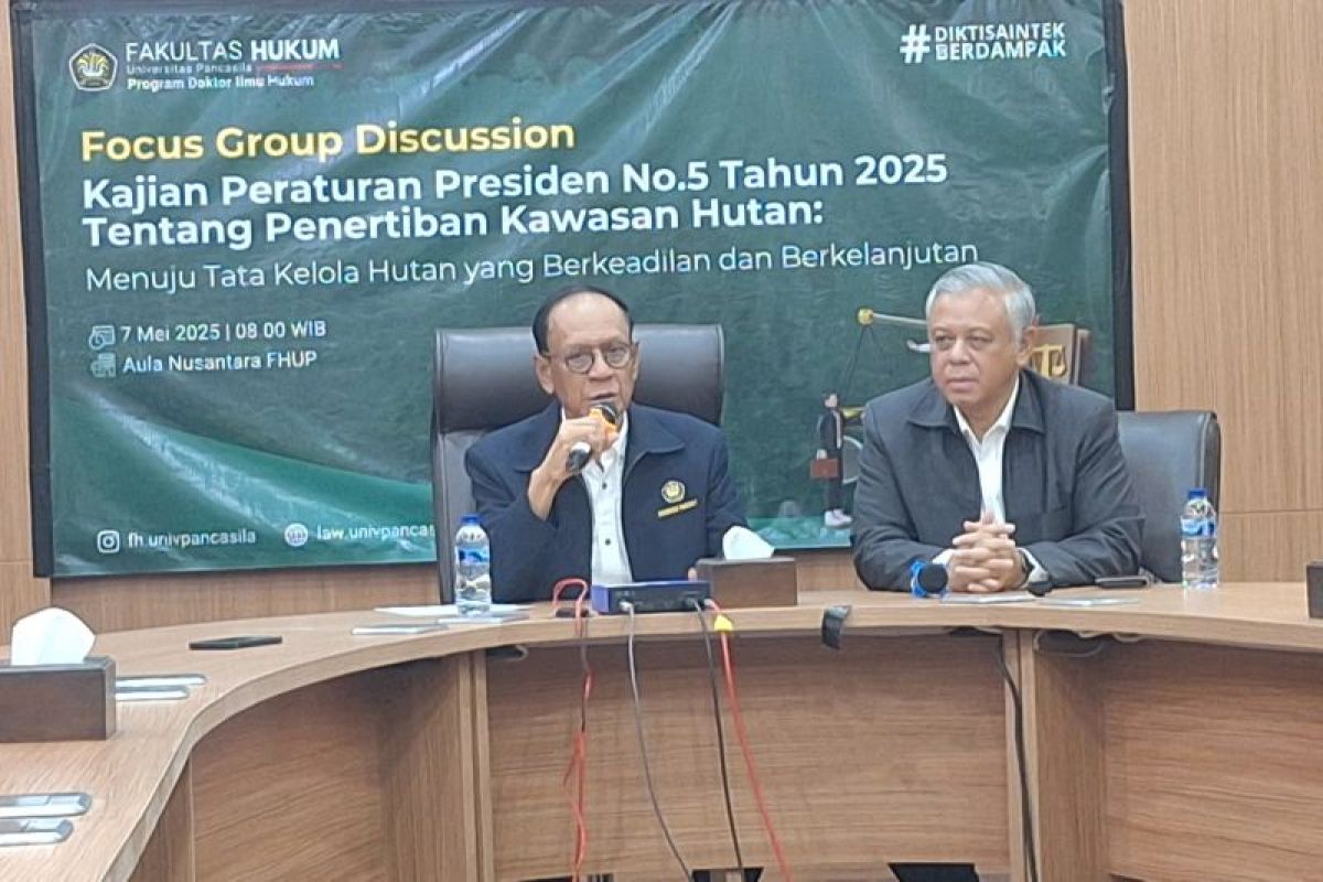 Universitas Pancasila berkomitmen reformulasi kebijakan kehutanan