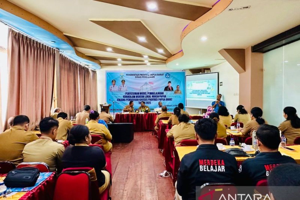 Dinas Pendidikan Papua Barat godok kurikulum muatan lokal Noken