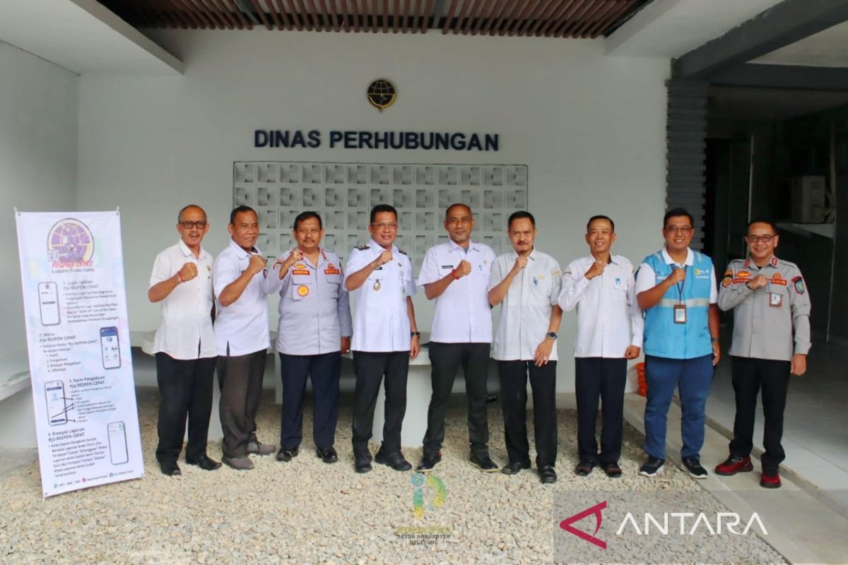 Belitung luncurkan aplikasi pelaporan cepat kerusakan lampu PJU