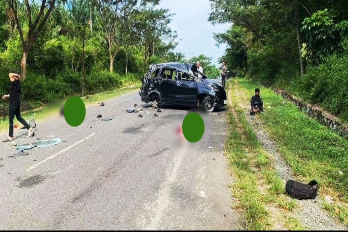 Tiga tewas dalam kecelakaan tunggal di Gunung Kayangan Pelaihari