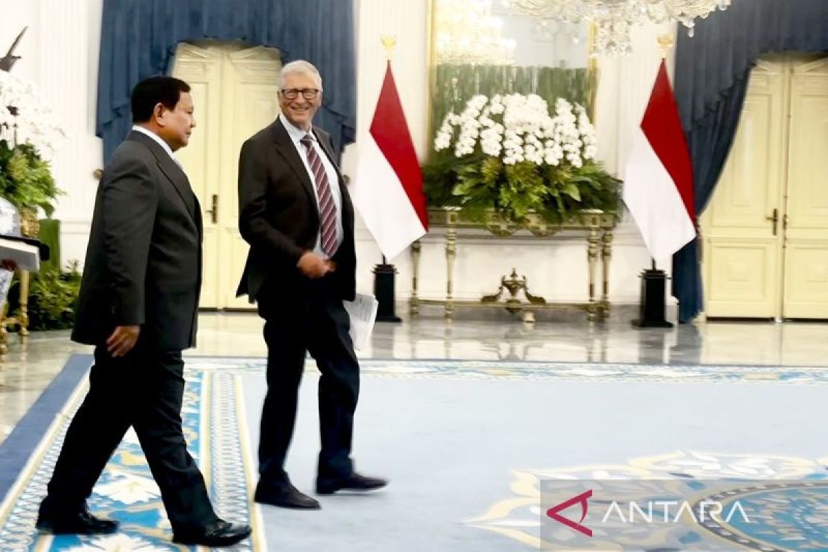 Presiden bakal beri Bill Gates tanda kehormatan karena dinilai berjasa