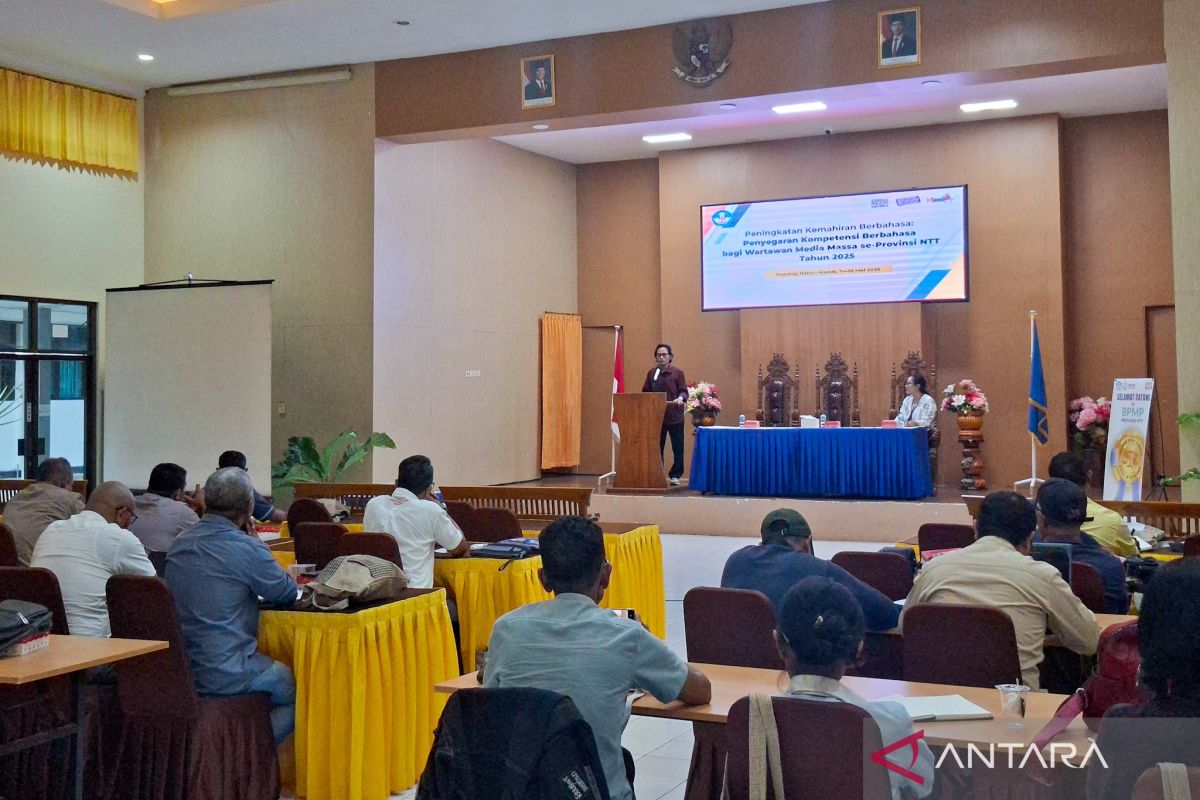 BBP NTT laksanakan peningkatan kemahiran berbahasa bagi 50 wartawan