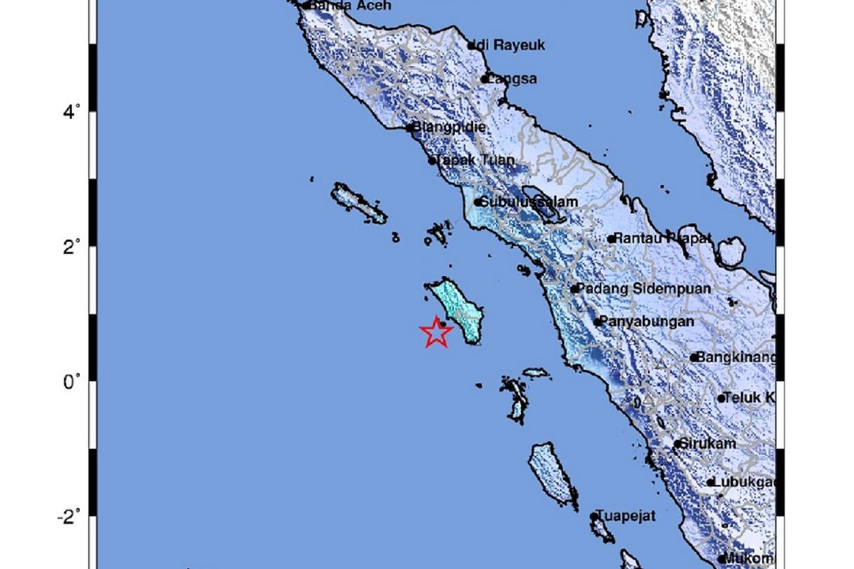 Gempa di Nias Barat dampak aktivitas subduksi Lempeng Indo-Australia