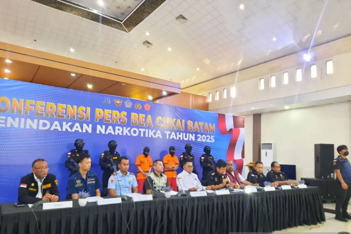Bea Cukai Batam gagalkan penyelundupan 3 kg sabu dari Malaysia