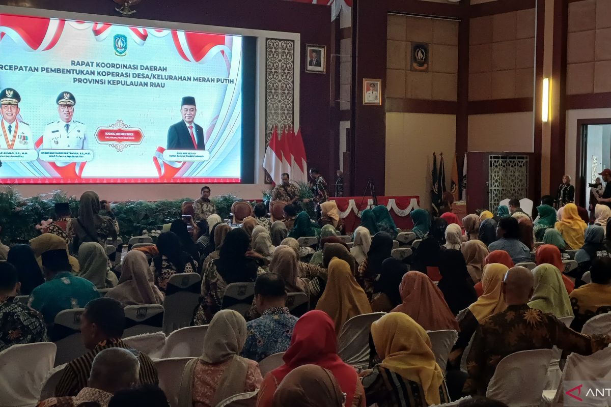 Pemprov Kepri anggarkan Rp2,250 M untuk kopdes merah putih