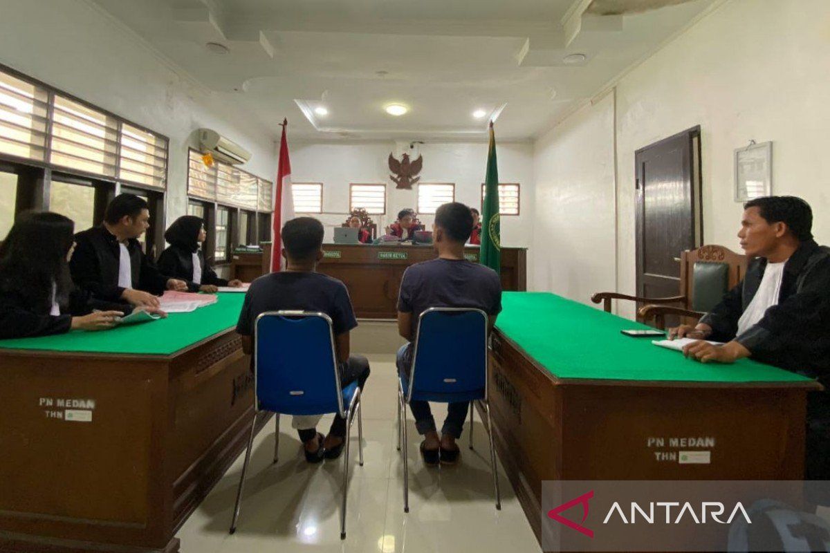 JPU Kejari Belawan tuntut mati dua terdakwa kurir sabu-sabu 29 kg dan 39.000 butir ekstasi