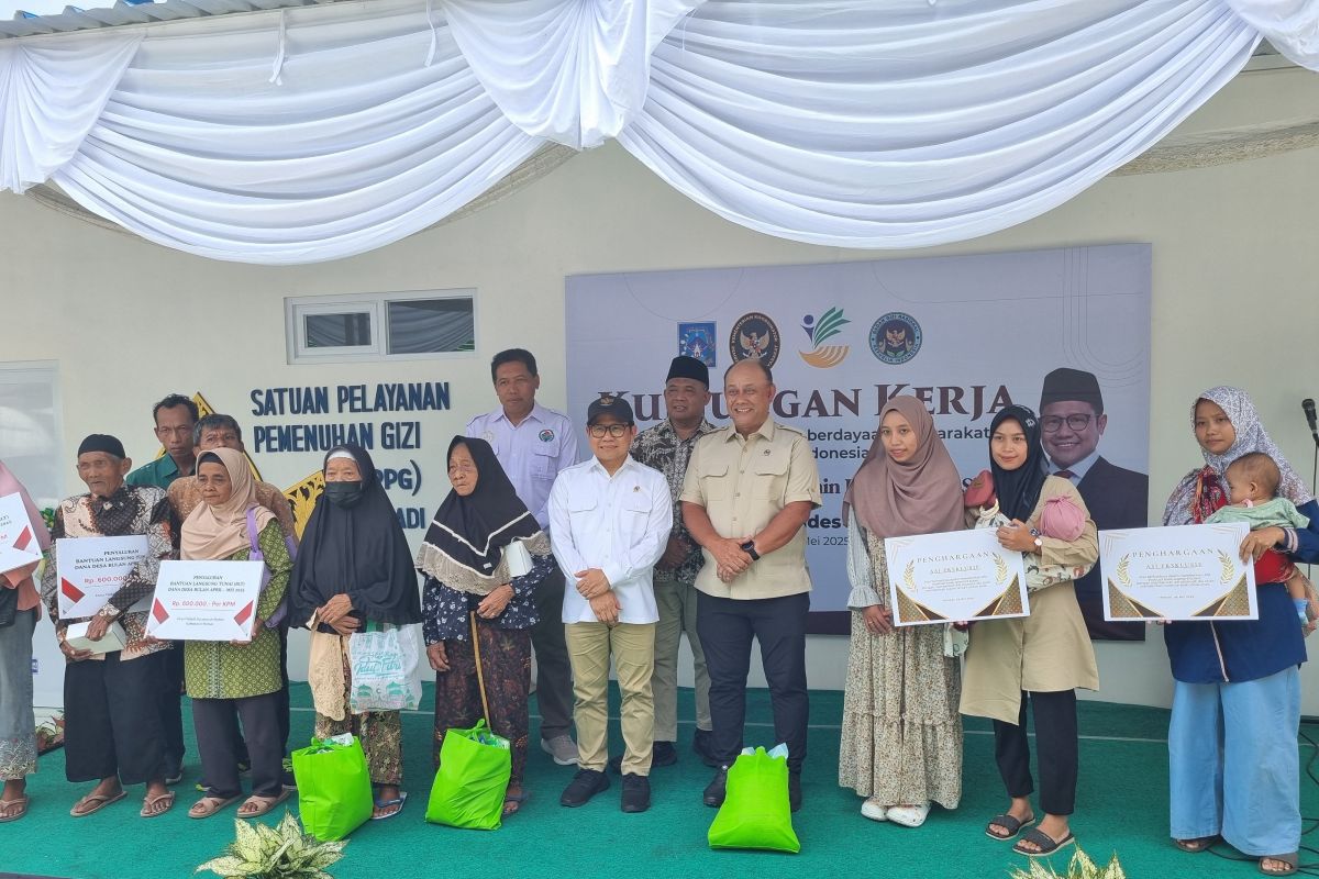 Menko Muhaimin apresiasi keterlibatan BUMDes bentuk SPPG