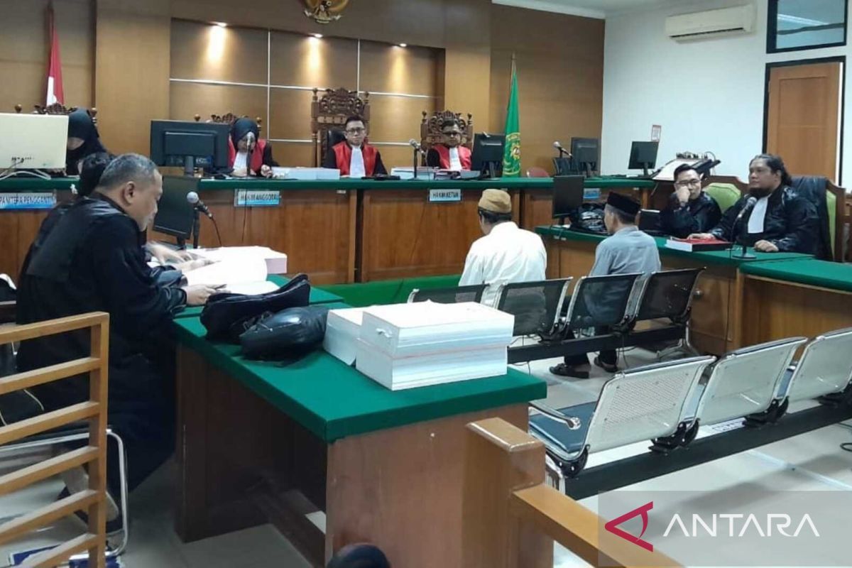 Dua anggota poktan di Kabupaten Serang dituntut hukuman satu tahun lebih