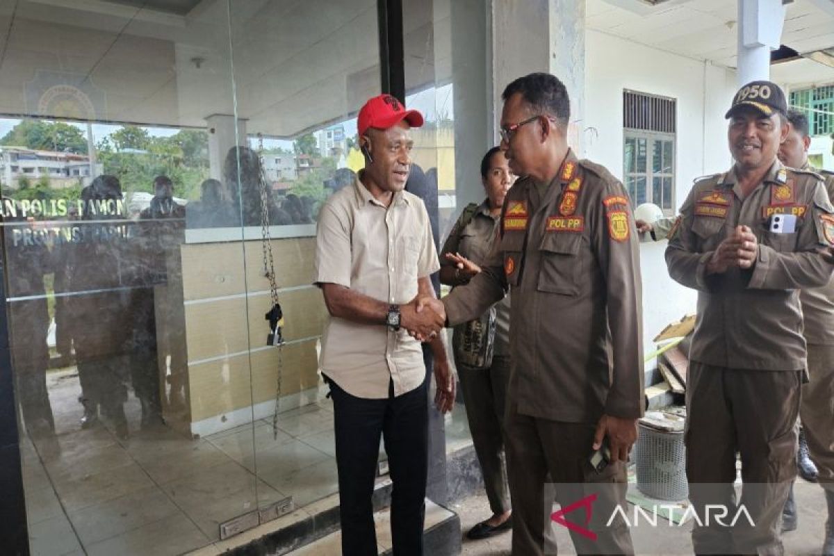 Pelayanan publik Satpol PP Papua aktif kembali pascapemalangan