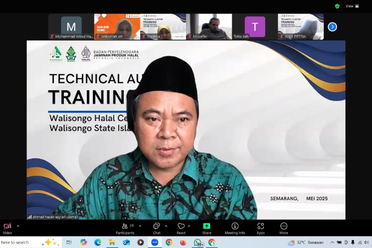 Delapan negara ikuti pelatihan auditor halal di Walisongo Halal Centre