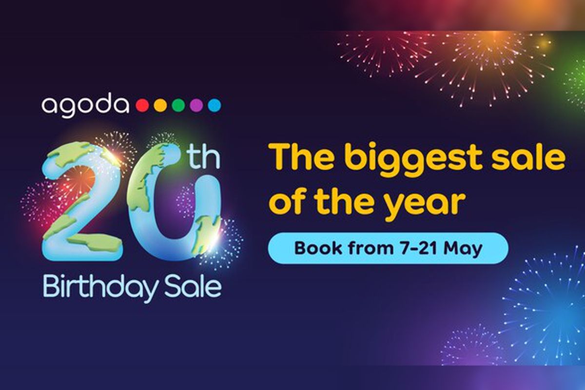 Agoda Hosts Spectacular Sale to Celebrate 20 Years of Travel