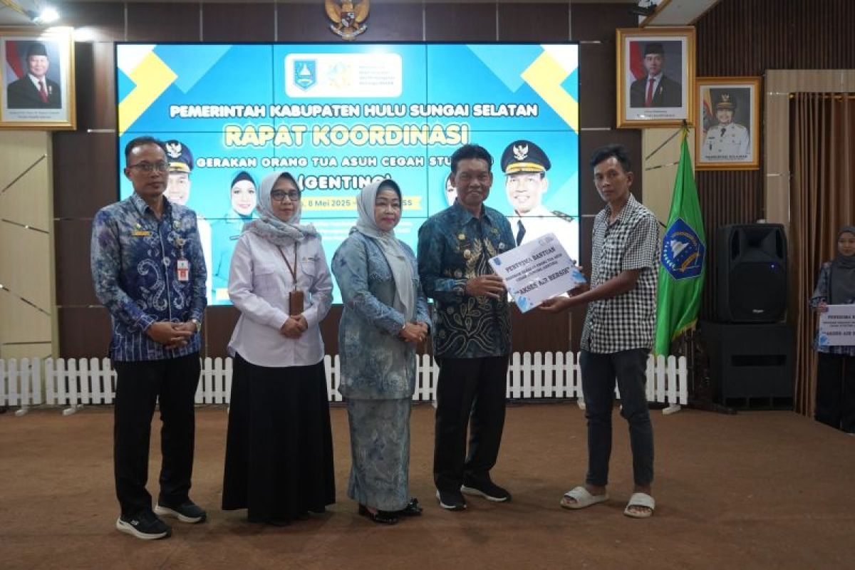 Pemkab HSS gelar rakor gerakan orang tua asuh cegah stunting