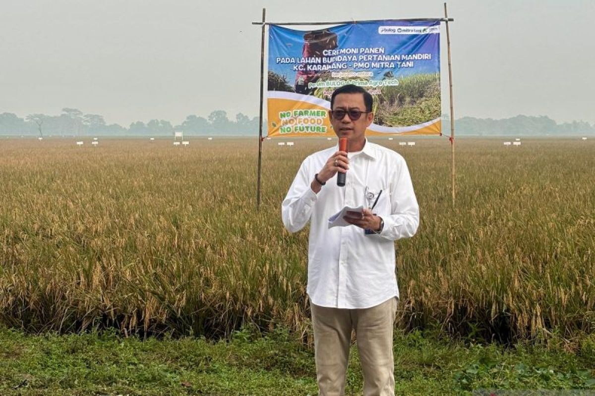 Bulog Jabar serap beras hasil panen petani 338.032 ton hingga awal Mei