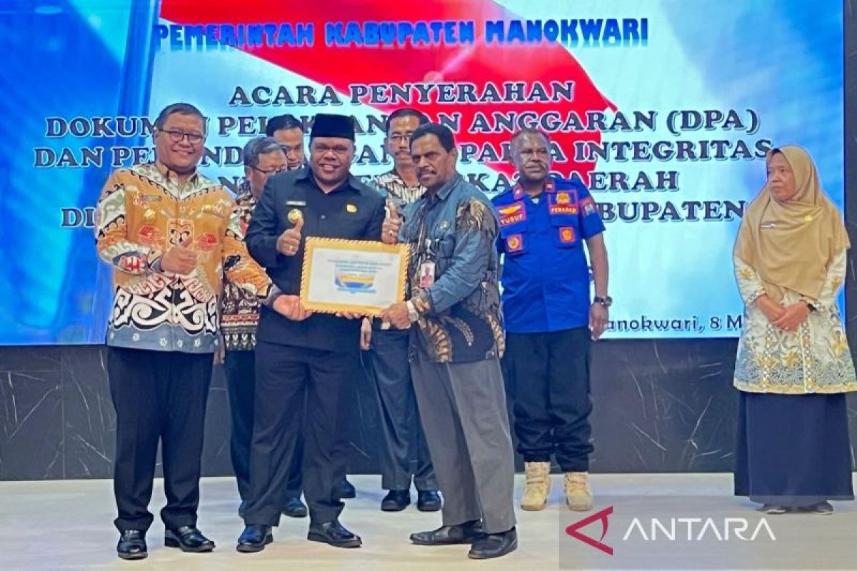 Pemkab Manokwari terapkan kebijakan pemerintah pusat pada DPA tiap OPD