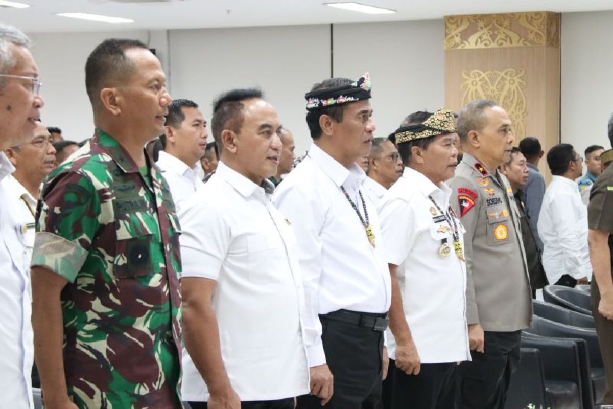Wakapolda Kaltara Sambut Mentan RI, Fokus Perkuat Sektor Pertanian di Wilayah Perbatasan