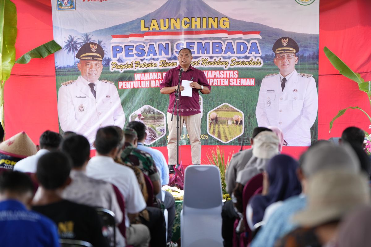Pemkab Sleman luncurkan Program Peningkatan Kapasitas Penyuluh Pertanian