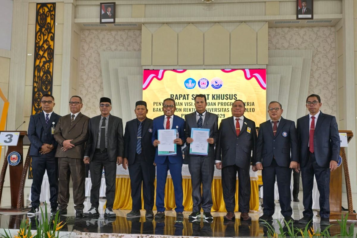 Enam Calon Rektor Universitas Haluoleo Kendari ucapkan ikrar siap kalah siap menang