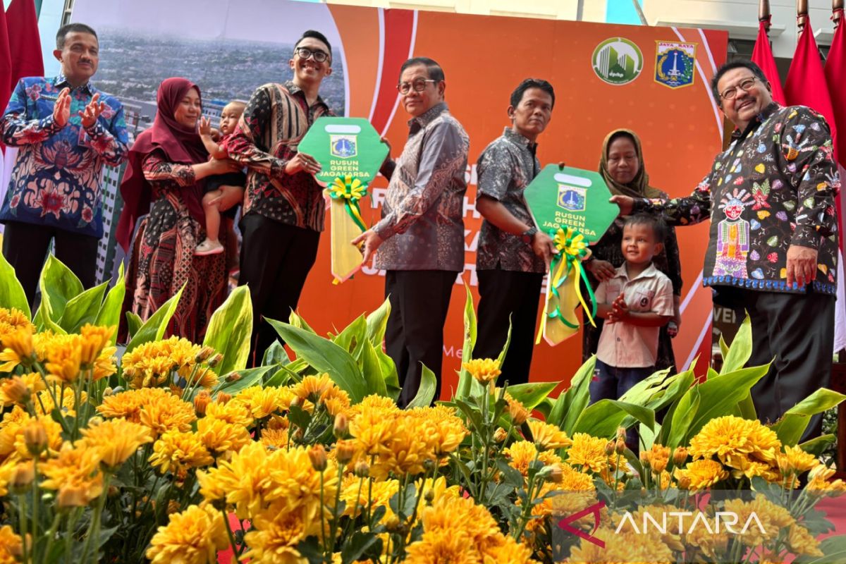 Pramono-Rano resmikan Rusunawa Jagakarsa