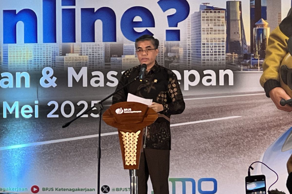 Menaker mohon maaf BHR untuk ojol belum optimal