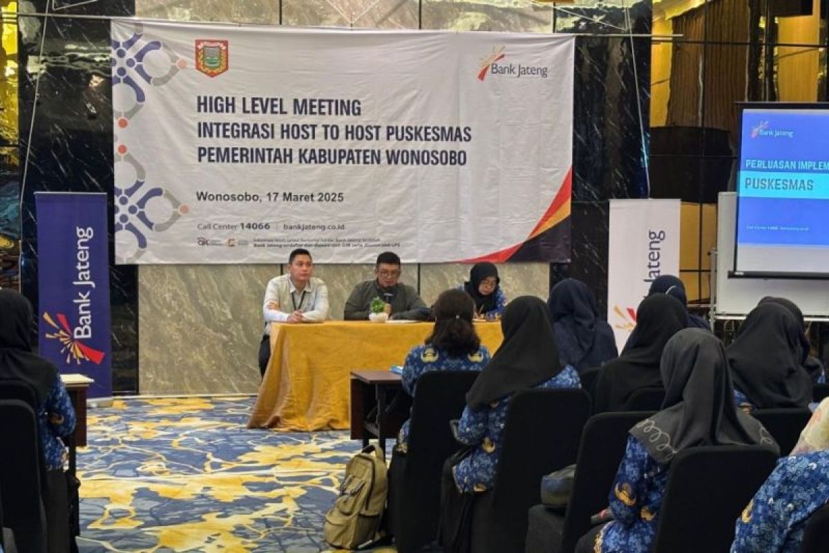 Bank Jateng Wonosobo sosialisasikan integrasi host to host Puskesmas ke seluruh puskesmas
