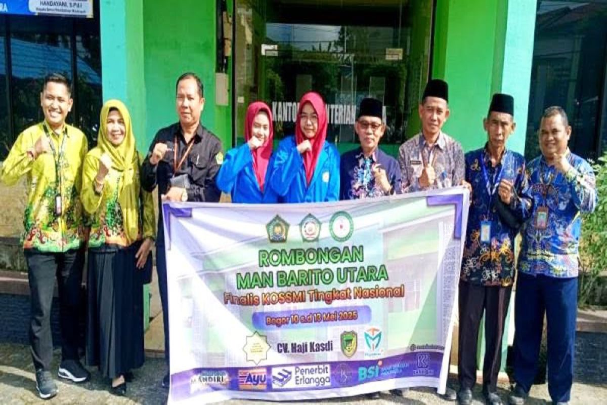 Dua siswi MAN Barito Utara wakili Kalteng ikuti KOSSMI 2025 di IPB
