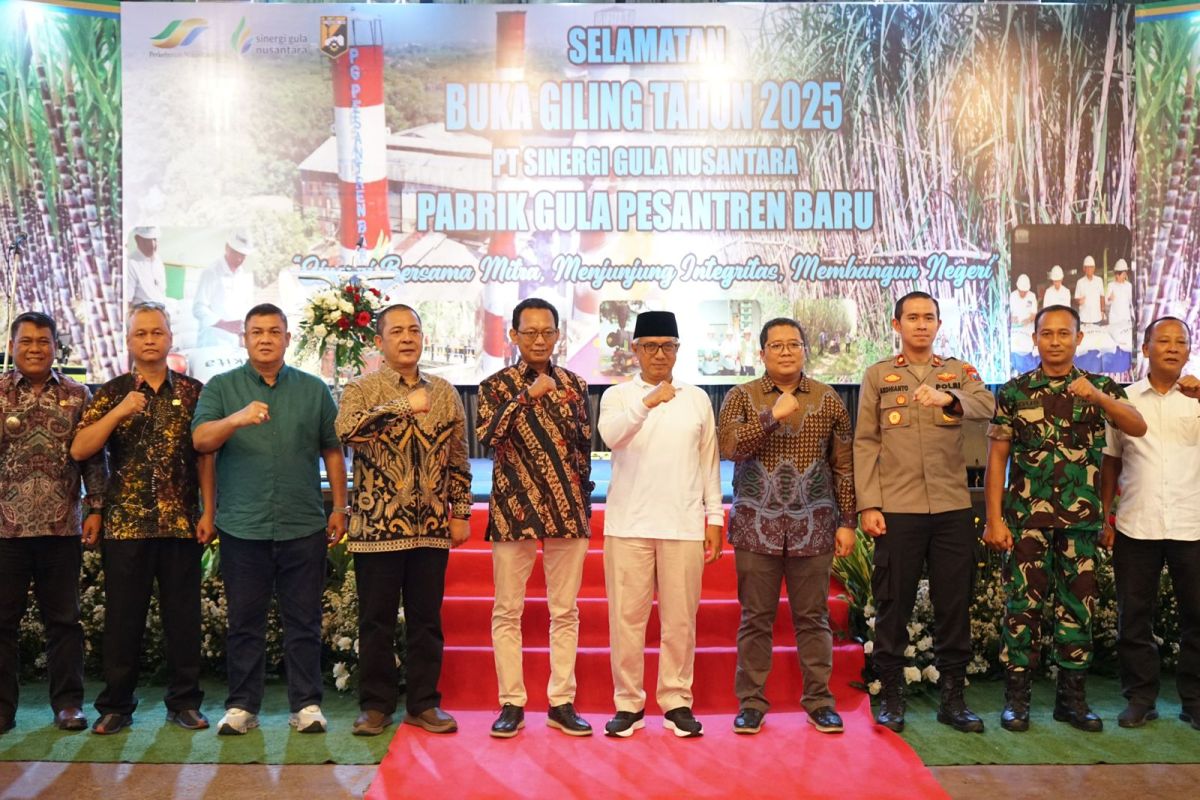 PG Pesantren Baru targetkan produksi gula tebu 65 ribu ton